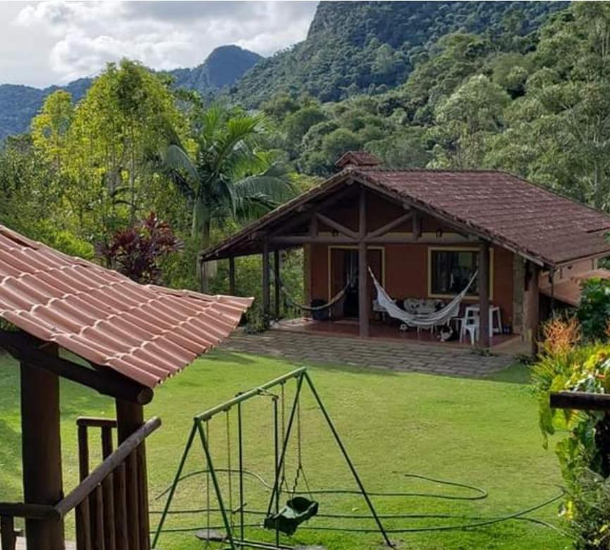 Casa Com Churrasqueira Piscina Privativa Em Sao Pedro Da Serra - Perto De Lumiar Nova Friburgo Luaran gambar