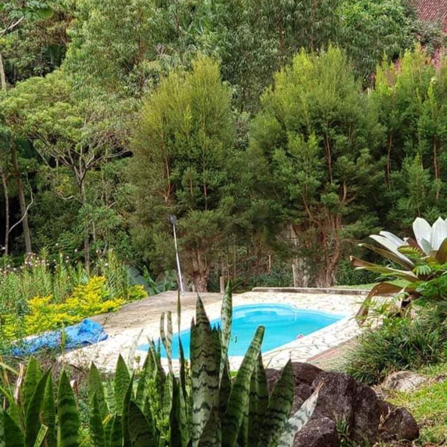 Casa Com Churrasqueira Piscina Privativa Em Sao Pedro Da Serra - Perto De Lumiar Nova Friburgo Luaran gambar