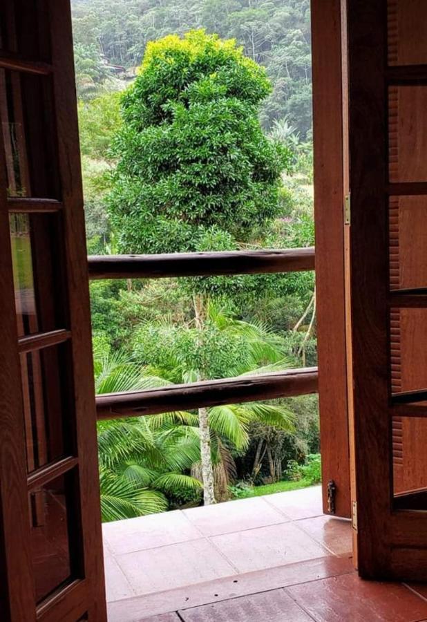 Casa Com Churrasqueira Piscina Privativa Em Sao Pedro Da Serra - Perto De Lumiar Nova Friburgo Luaran gambar