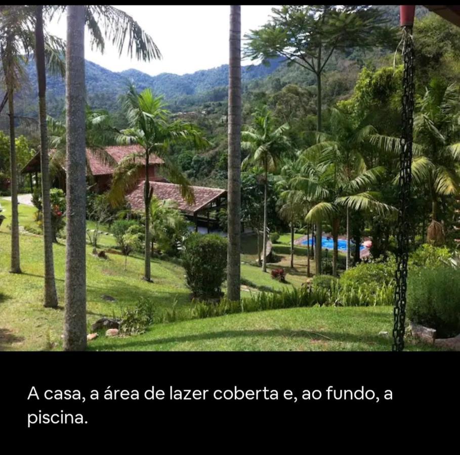 Casa Com Churrasqueira Piscina Privativa Em Sao Pedro Da Serra - Perto De Lumiar Nova Friburgo Luaran gambar