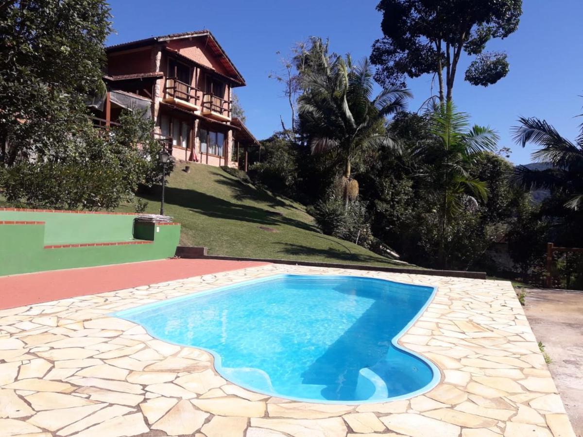 Casa Com Churrasqueira Piscina Privativa Em Sao Pedro Da Serra - Perto De Lumiar Nova Friburgo Luaran gambar