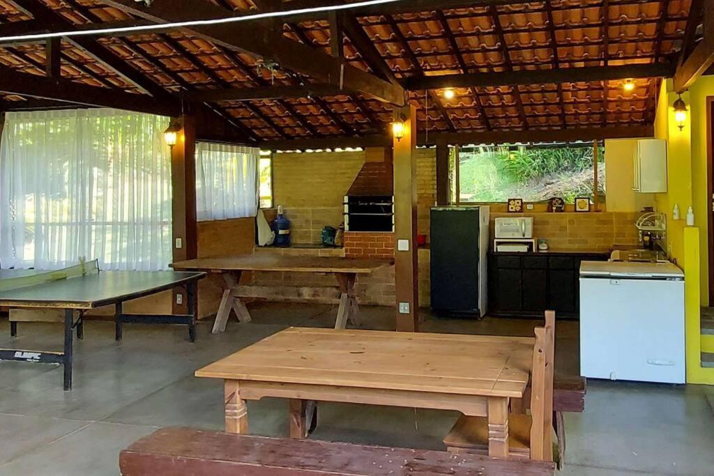 Casa Com Churrasqueira Piscina Privativa Em Sao Pedro Da Serra - Perto De Lumiar Nova Friburgo Luaran gambar